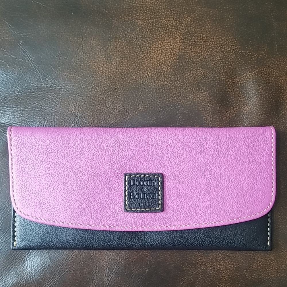 Dooney & Bourke Lavender and Black Wallet